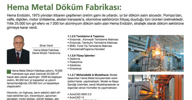 Hema Döküm Fabrikası
